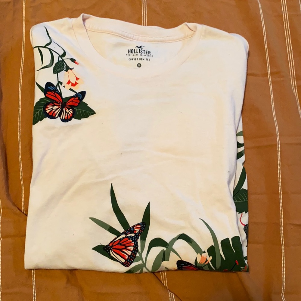 Pink short sleeve T-shirt